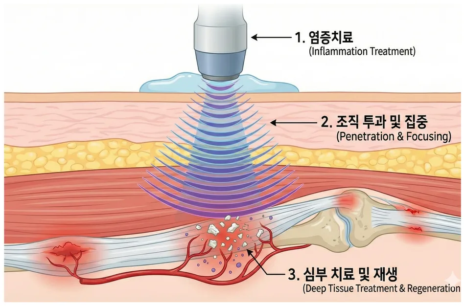 염증치료 체외충격파